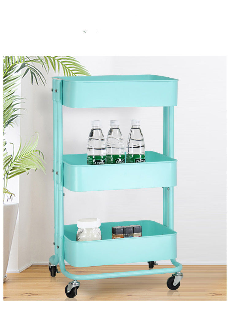 Large trolley home storage kitchen storage trolley