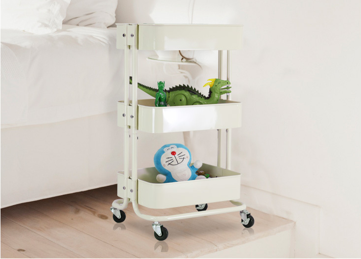 Large trolley home storage kitchen storage trolley