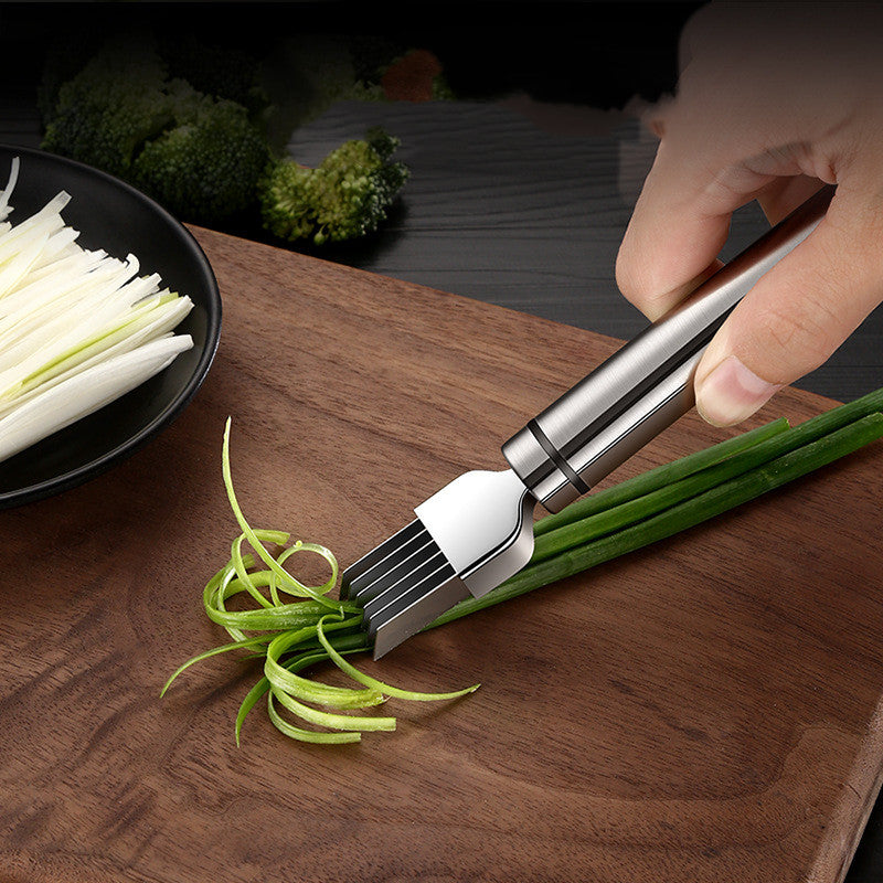 Stainless Steel Onion Cutter Kitchen Multifunctional