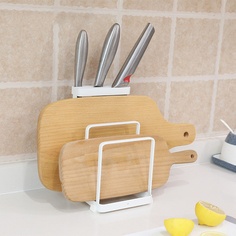 White Kitchen Shelf Wall-mounted Organizer